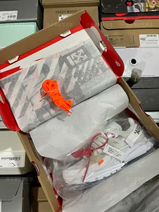 OW presto2.0联名黑白初代色玉石白休闲运动鞋跑步鞋