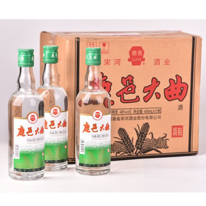 河南宋河酒厂 宋河鹿邑大曲精制46度浓香型白酒450ml*12瓶整箱