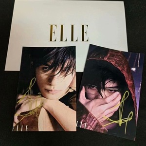 【最新】EllE杂志 易烊千玺签名照 易烊千玺粉丝应援周边签
