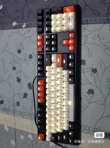 魔力鸭2108S2樱桃黑轴机械键盘