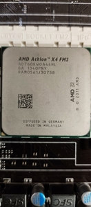 AMD.羿龙X4  760k  cpu加微星主板FM2主板，