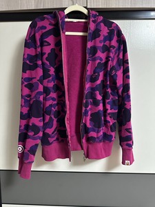 Bape鲨鱼外套 M码 仅穿一次紫色