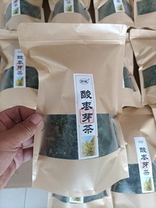 纯野生酸枣芽茶，百分百沂蒙山野生酸枣芽，酸枣嫩叶，纯天然，纯