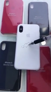 原装苹果X正品iphoneXR液态XSMAX硅胶7P手机壳