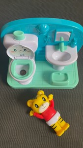 几乎全新巧虎马桶巧虎上厕所电子发声玩具马桶小咕咚养成宝宝自己