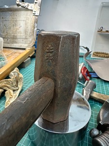 日本回流二手工具   土牛大铁锤 鼓锤 1.3kg
