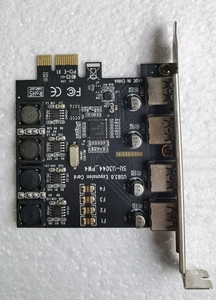 拆机USB扩展卡，SSU正品 PCI-E转usb3.0扩展卡