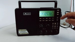 Anjan安键DTS-10型收音机、二次变频全波段专业收音机