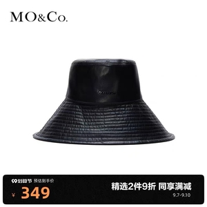 MOCO2022皮革渔夫帽摩安珂帽子