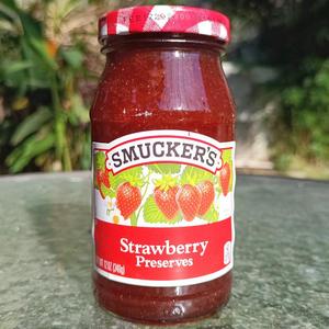 340g美国Smucker's 斯味可草莓果酱Strawberry Preserves