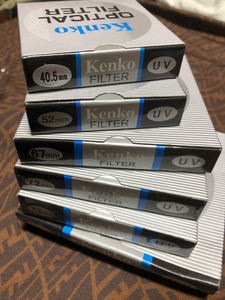 kenko肯高UV镜 全新带包装 便宜清货了量大更优惠 有3