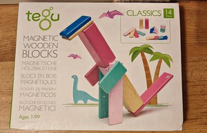 tegu特固磁力块积木儿童益智玩具大块1-2-3周岁美国进口