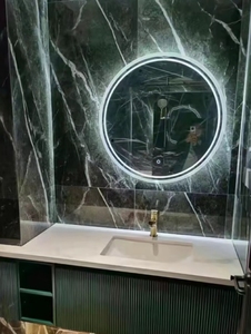 处理闲置的浴室镜厕所带灯镜子卫生间镜子带有灯