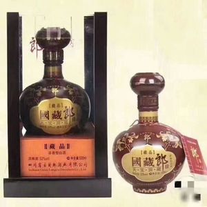 郎酒国藏郎藏品 52度500ML*4瓶浓香型白酒整件 高端口粮酒 自饮