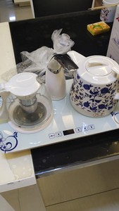 鑫虎养生壶 养生陶瓷套壶 电水壶热水壶 保温壶 茶道 喝茶