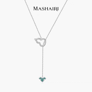 MASHAIRI马斯海瑞葫芦兄弟项链轻奢小众925银女潮饰品