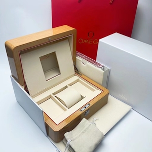 欧米茄木盒套装高档礼    手表盒，收纳盒，首饰盒，带保修卡