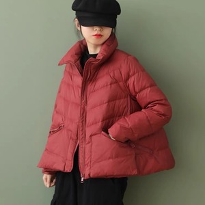 2022秋冬新品韩版立领轻薄型斗篷式小个子短款羽绒服外套女羽