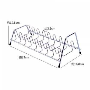 家用厨房置物架单层碗架收纳架两层菜盘子托架子放的沥水器碗碟