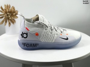 杜兰特11代 篮球鞋 ZOOM KD11冰蓝奥利奥黑金实战球