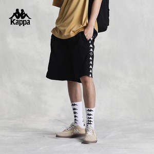 kappa卡帕背靠背新款串标篮球短裤男夏季跑步五分裤运动裤子