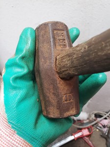 日本进口二手工具 锤子榔头木工锤八角锤铁锤铁榔头石工锤
