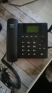 电话机子母电话机移动插卡充电电话机，支持中国移动和联通手机卡