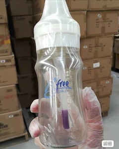 贝丽Bfree防涨气奶宽口玻璃奶瓶同布朗博士奶瓶一样的防涨气