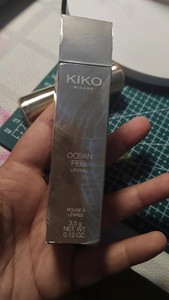 全新限定kiko ocean系列05色号金管口红，红番茄橘色