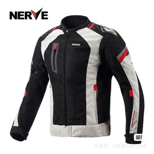 NERVE--赤道 夏季 摩托车骑行服套装男夏季透气骑士防摔