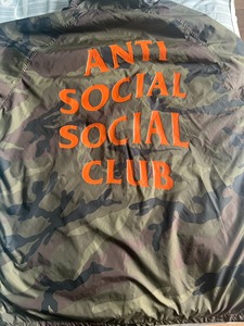 assc 迷彩教练夹克L  正品