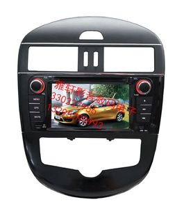 日产新骐达专用DVD导航,2011年款骐达加装安装车载GPS一体机高配