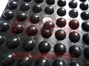 厂家供应半球形硅胶垫半圆形垫黑色透明特价促销