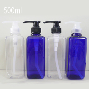500ml（32牙）方形pet塑料瓶 纯露瓶 花水瓶 乳液分装 洗发水瓶