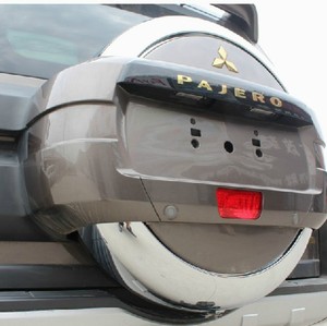 鑫宏发适用于10-15款三菱帕杰罗V93 备胎罩 V97电镀备胎罩 加厚型