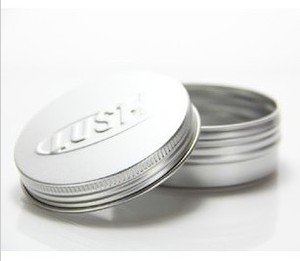 LUSH洗发皂 盒子 皂 护发皂盒子 60G铝盒 60ml螺纹铝盖 多用圆盒