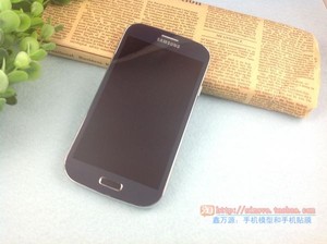 三星 I9118手机模型 galaxy grand手感模型 模具 仿原 黑色黑屏