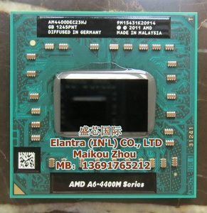 AMD A6-4400M AM4400DEC23HJ 四核 笔记本CPU A8 4500M A4 4300M