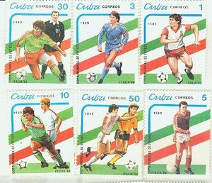 古巴1989：世界杯足球 6全