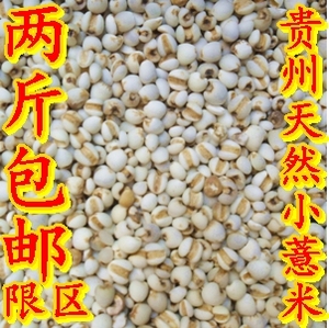 贵州新鲜小薏米仁苡米五谷杂粮养生粥粗粮薏米粉磨粉祛湿包邮500g