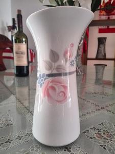 西洋收藏 德国名瓷 Arzberg欧瓷宝 设计独特 瓷花瓶 高 17cm