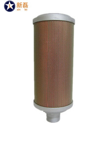 新磊消声器XY-10真空泵吸附干燥机用降噪消音器1寸消音器DN25接口