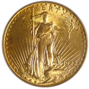 1922 圣高登斯双鹰金币20美元 St.Gaudens Double Eagle 现货