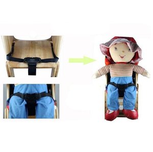 婴儿车安全带 宝宝手推车童车餐椅三点式安全绑带绑绳 推车配件
