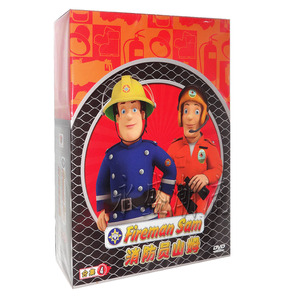 正版 消防员山姆合集4(3DVD)儿童安全教育动画片光盘碟片