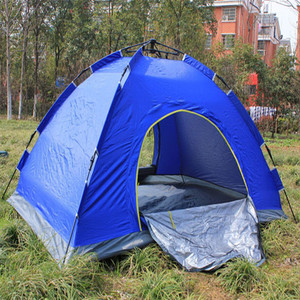 盛源2人双门单层自动帐篷 户外露营单人野营帐篷 2人速开自动帐篷