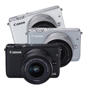 Canon/佳能 EOS M10套机(15-45,55-200mm 镜头相机微单电数码相机