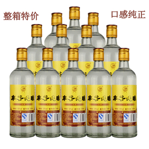 丰谷纯酿52度500ml 浓香型液态法白酒12瓶特价整箱