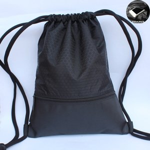 定做简易运动健身包抽绳袋旅行双肩包篮球训练装备袋防水折叠背包