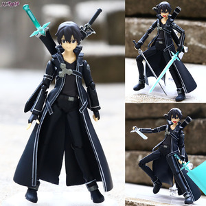 figma 174 SAO 刀剑神域桐人桐谷和人亚丝娜 可动手办模型